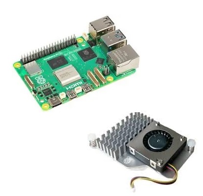 Raspberrypi5 4GB and Active cooler